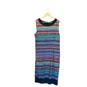 stitchBtween. Women's Multicolored Midi Dress. Size 1X.